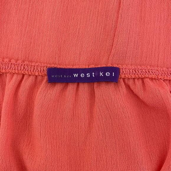 West Kei Orange Maxi New With Tags Size Large - Picture 3 of 7